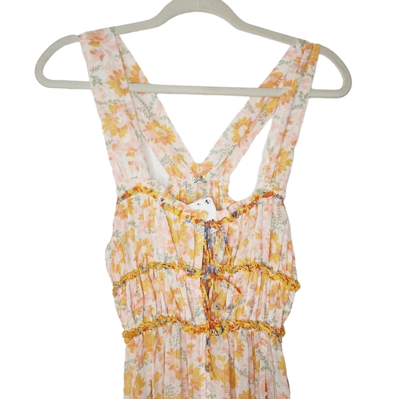 Free People Dance With Me Printed Maxi Dress - Picture 9 of 12